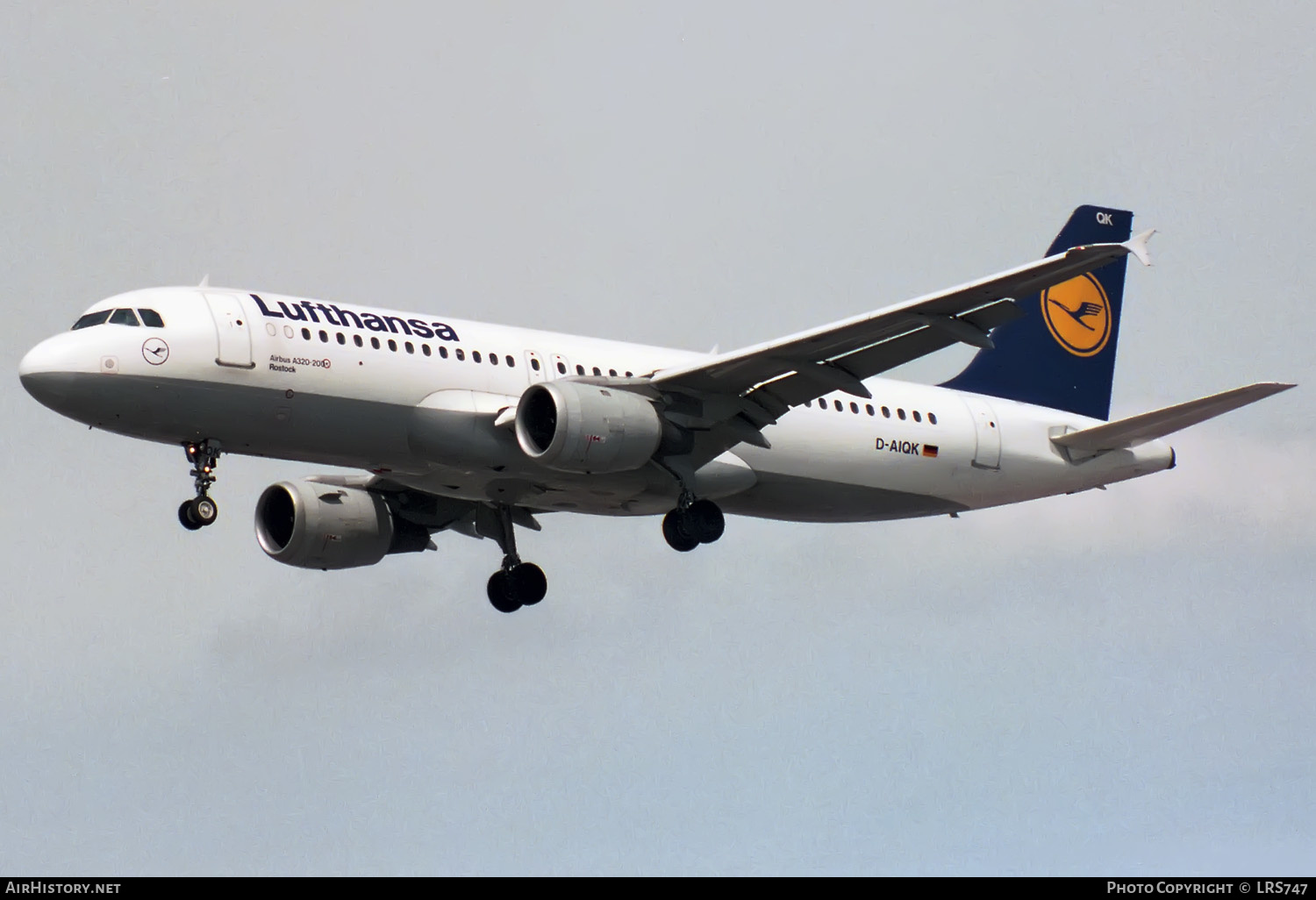 Aircraft Photo of D-AIQK | Airbus A320-211 | Lufthansa | AirHistory.net #330040