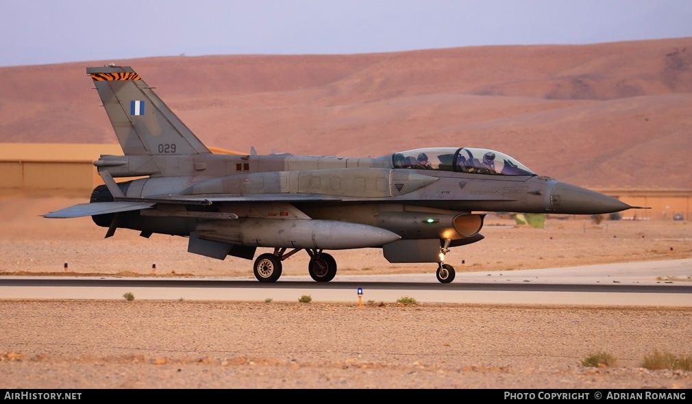 Aircraft Photo of 029 | General Dynamics F-16D Fighting Falcon | Greece - Air Force | AirHistory.net #330062