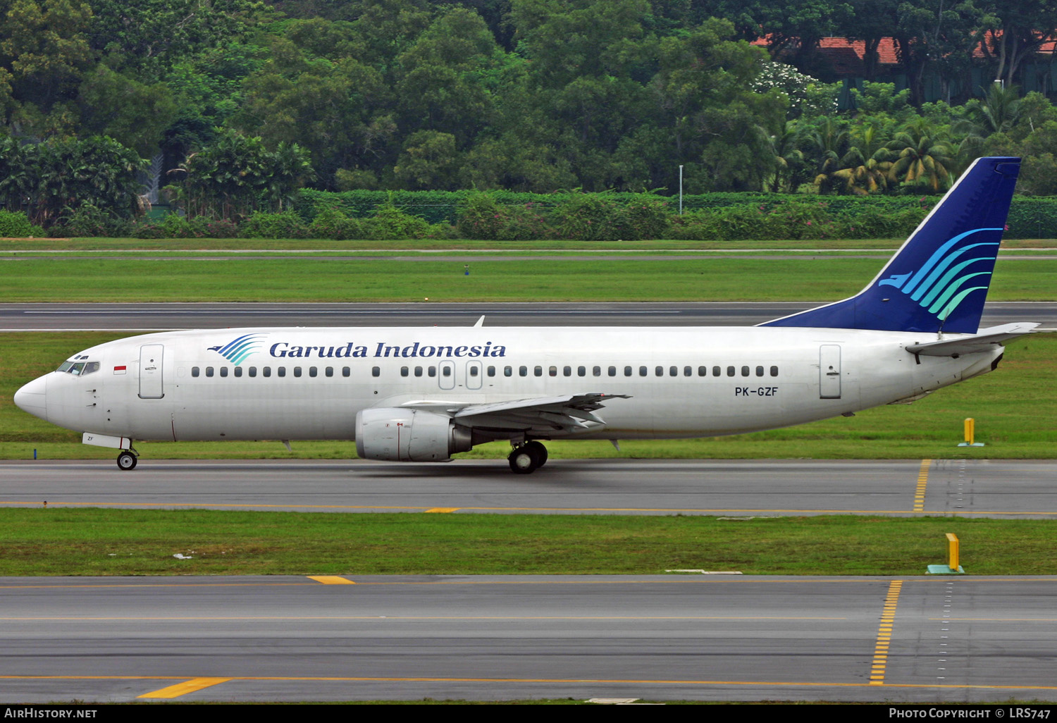 Aircraft Photo of PK-GZF | Boeing 737-4M0 | Garuda Indonesia | AirHistory.net #330079