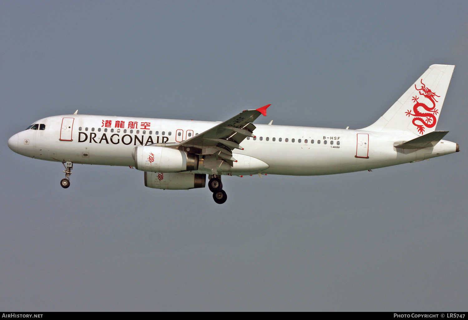 Aircraft Photo of B-HSF | Airbus A320-232 | Dragonair | AirHistory.net #330085