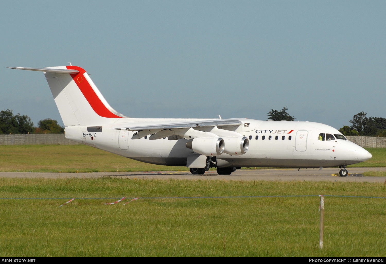 Aircraft Photo of EI-RJZ | British Aerospace Avro 146-RJ85 | CityJet | AirHistory.net #330088