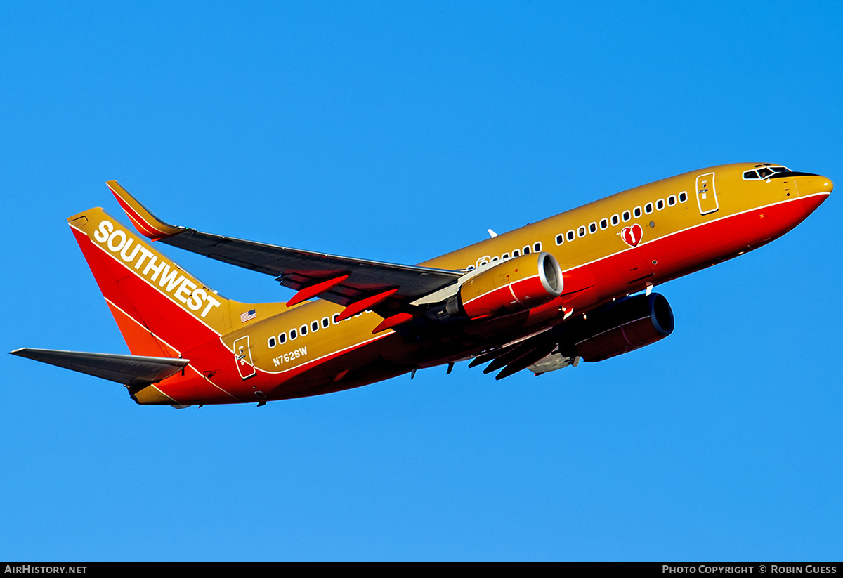 Aircraft Photo of N762SW | Boeing 737-7H4 | Southwest Airlines | AirHistory.net #330091