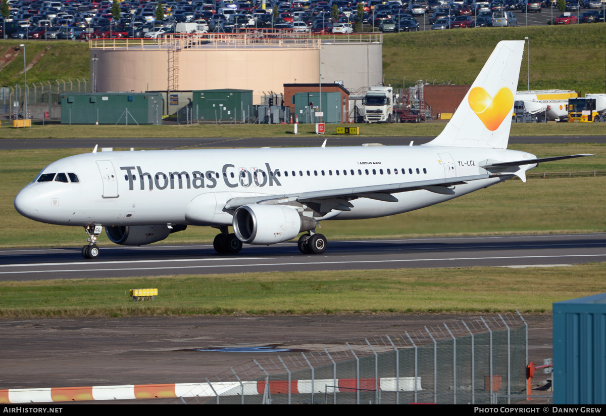 Aircraft Photo of YL-LCL | Airbus A320-214 | Thomas Cook Airlines | AirHistory.net #330099