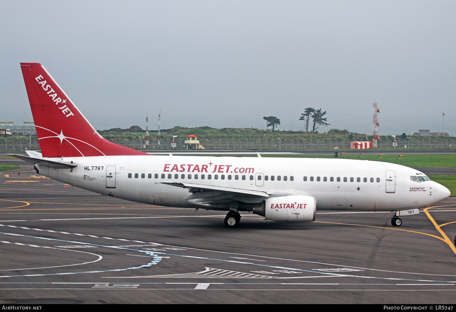 Aircraft Photo of HL7797 | Boeing 737-73V | Eastar Jet | AirHistory.net #330106