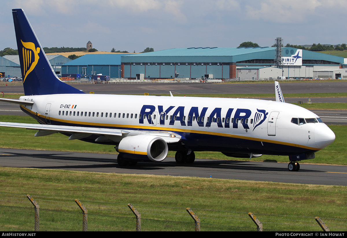 Aircraft Photo of EI-ENZ | Boeing 737-8AS | Ryanair | AirHistory.net #330117