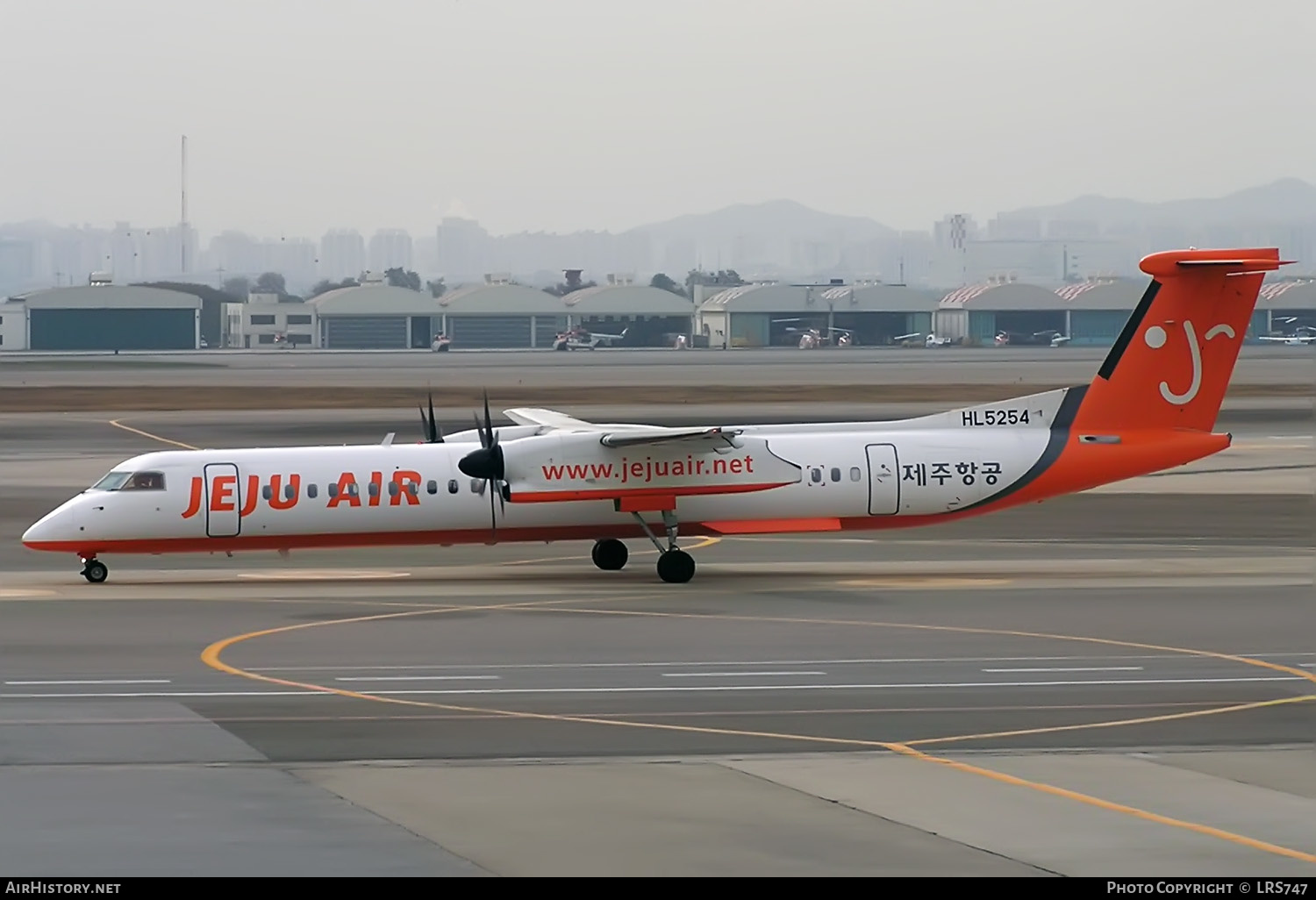 Aircraft Photo of HL5254 | Bombardier DHC-8-402 Dash 8 | Jeju Air | AirHistory.net #330125