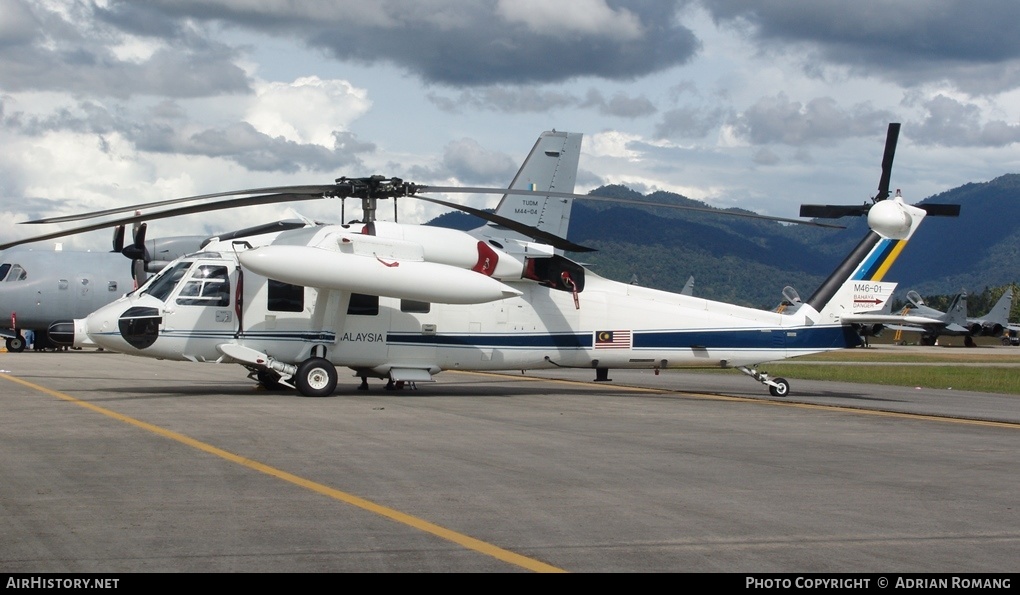 Aircraft Photo of M46-01 | Sikorsky S-70A-34 | Malaysia - Air Force | AirHistory.net #330170