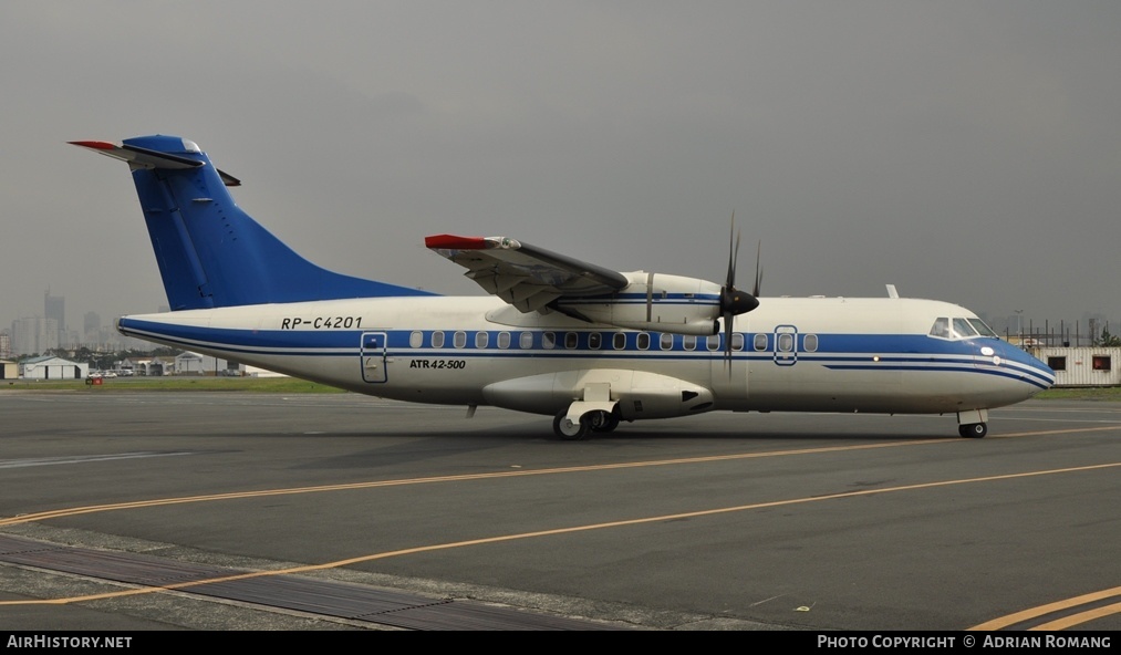 Aircraft Photo of RP-C4201 | ATR ATR-42-500 | AirHistory.net #330179