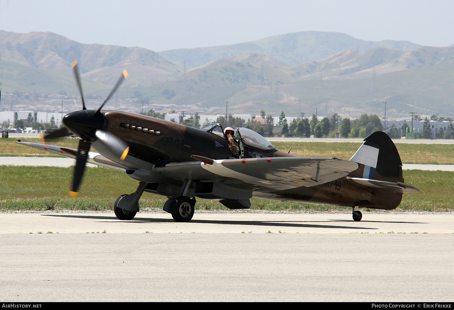 Aircraft Photo of N749DP / NX749DP / NH749 | Supermarine 379 Spitfire FR14 | UK - Air Force | AirHistory.net #330232