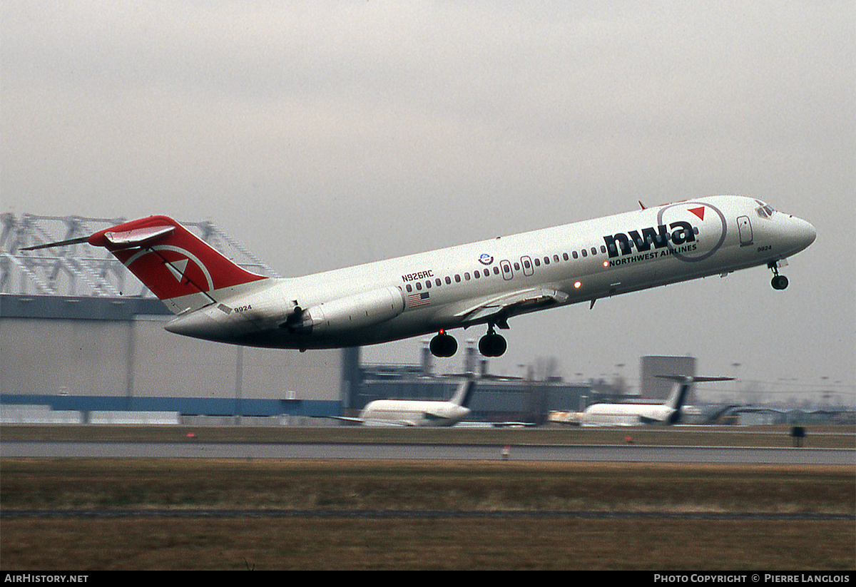 Aircraft Photo of N926RC | McDonnell Douglas DC-9-32 | Northwest Airlines | AirHistory.net #330233