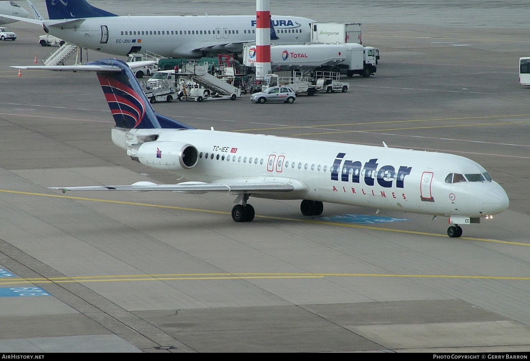 Aircraft Photo of TC-IEE | Fokker 100 (F28-0100) | Inter Airlines | AirHistory.net #330247