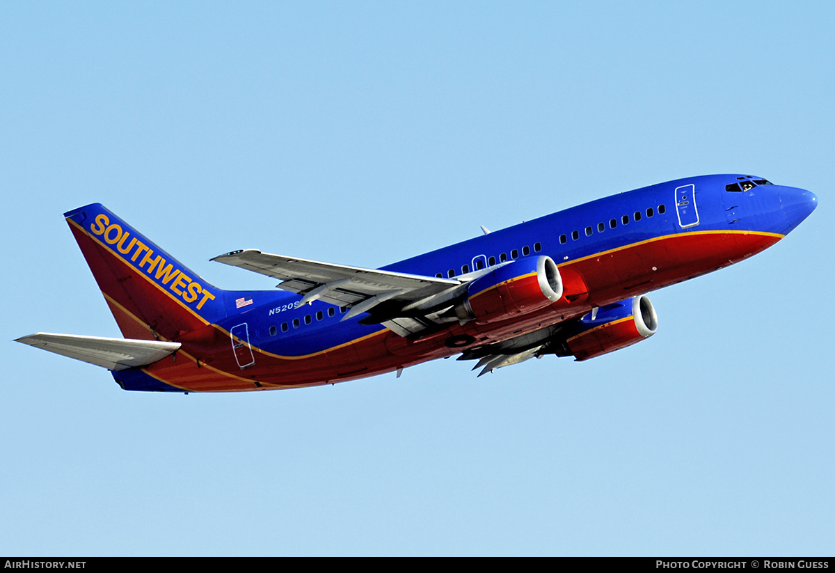 Aircraft Photo of N520SW | Boeing 737-5H4 | Southwest Airlines | AirHistory.net #330258