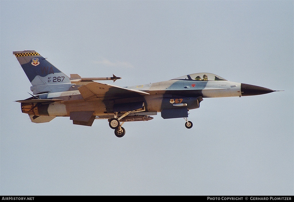 Aircraft Photo of 87-0267 / AF87-267 | General Dynamics F-16C Fighting Falcon | USA - Air Force | AirHistory.net #330265