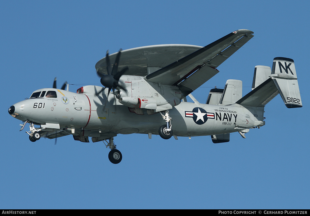 Aircraft Photo of 165822 | Grumman E-2C Hawkeye 2000 | USA - Navy | AirHistory.net #330269