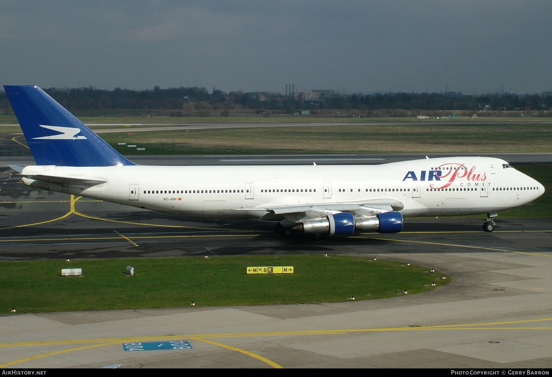 Aircraft Photo of EC-JDH | Boeing 747-287B | Air Plus Comet | AirHistory.net #330272