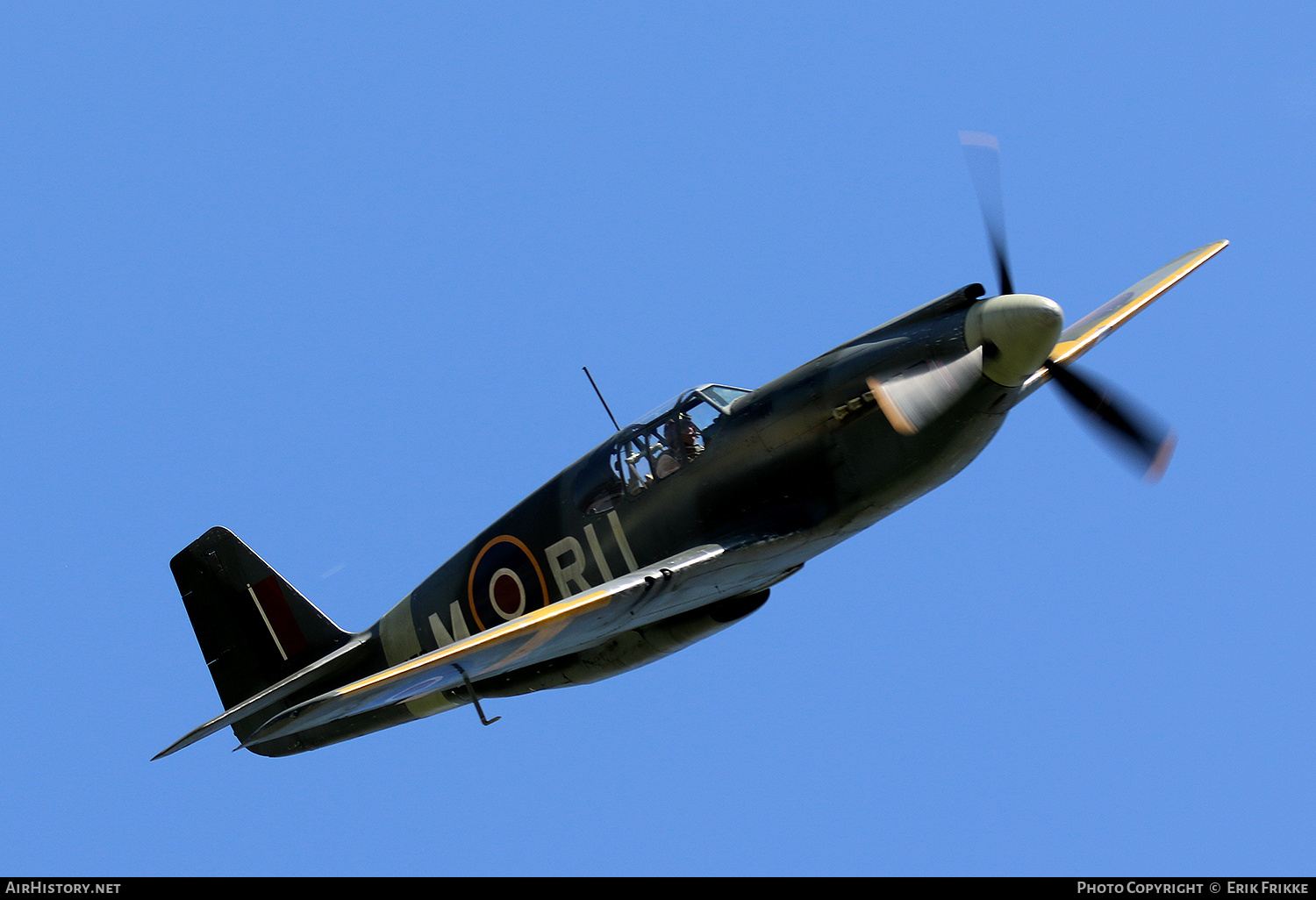 Aircraft Photo of N4235Y / NX4235Y / AG470 | North American P-51A Mustang | UK - Air Force | AirHistory.net #330286