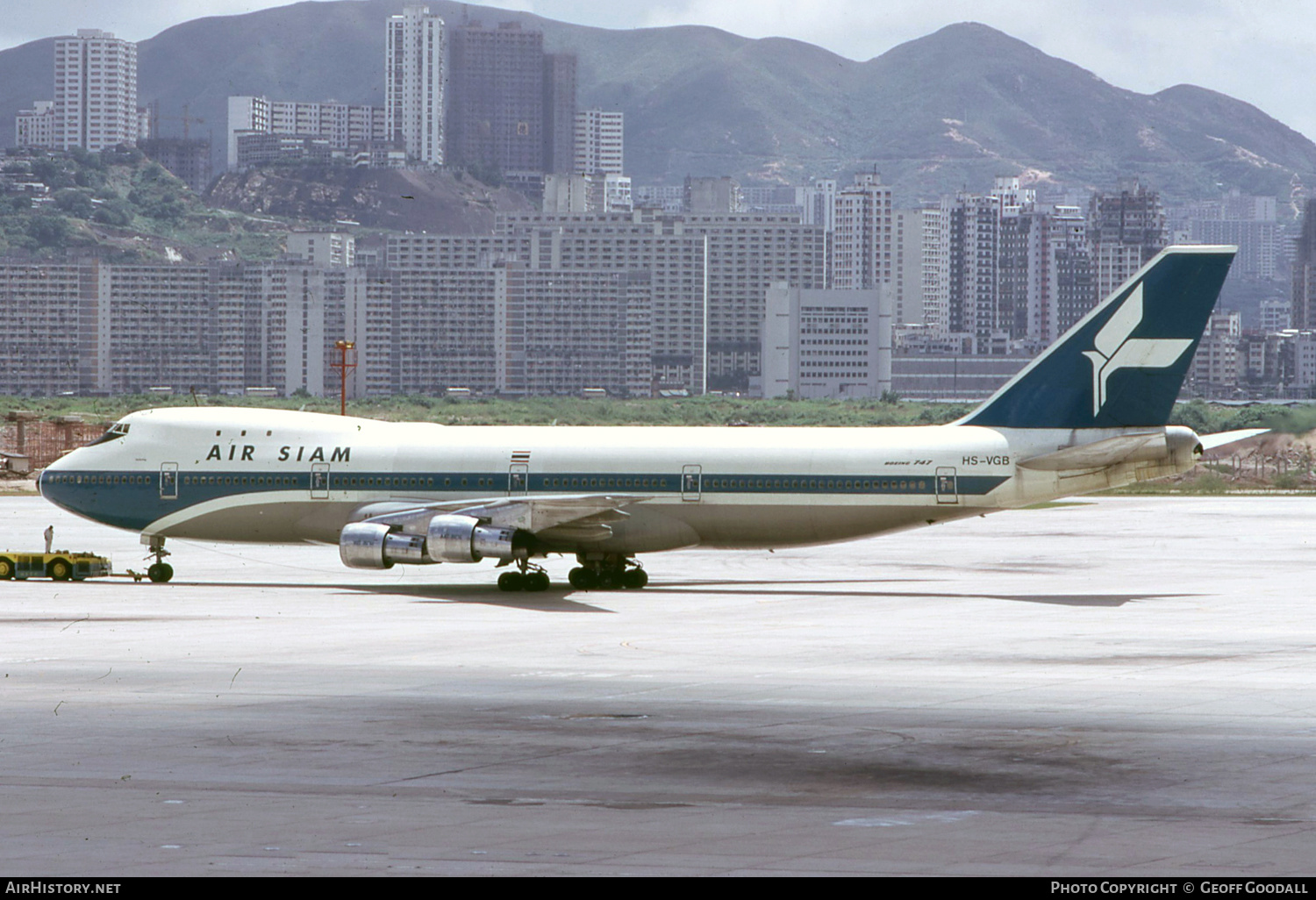Aircraft Photo of HS-VGB | Boeing 747-148 | Air Siam | AirHistory.net #330301