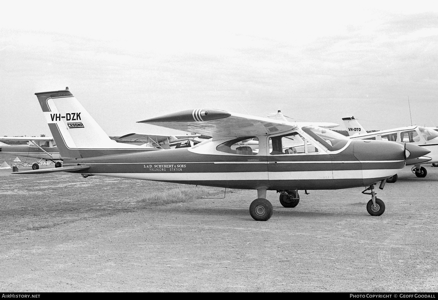 Aircraft Photo of VH-DZK | Cessna 177 | L & D Schubert and Sons | AirHistory.net #330305