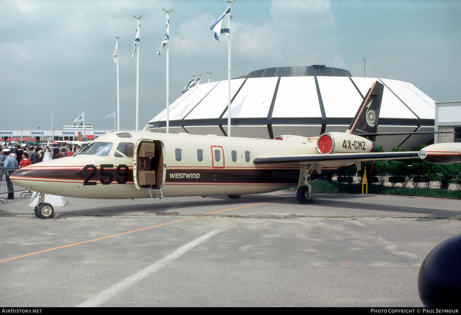 Aircraft Photo of 4X-CMZ | Israel Aircraft Industries IAI-1124 Westwind 1 | Israel Aircraft Industries | AirHistory.net #330317