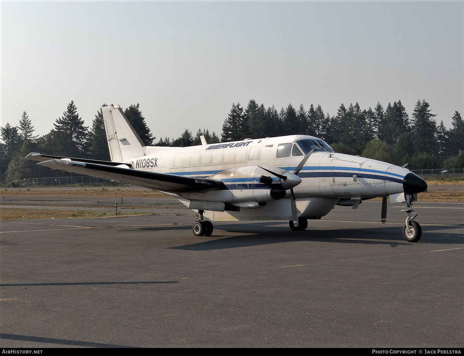 Aircraft Photo of N108SX | Beech C99 Airliner | Ameriflight | AirHistory.net #330350