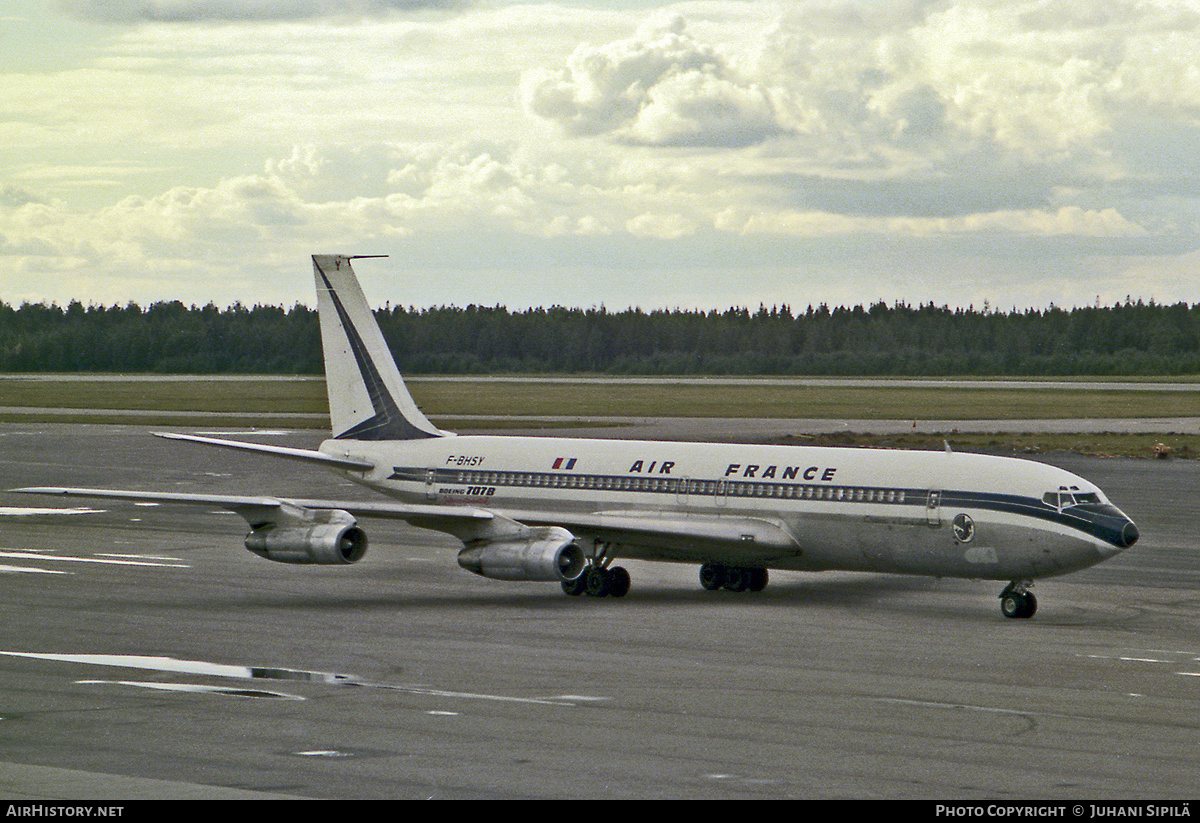 Aircraft Photo of F-BHSY | Boeing 707-328B | Air France | AirHistory.net #330366