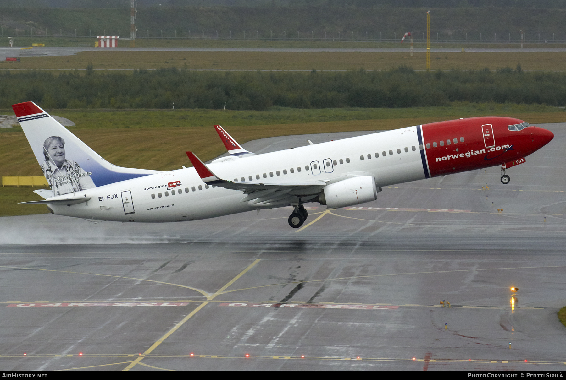 Aircraft Photo of EI-FJX | Boeing 737-800 | Norwegian | AirHistory.net #330367