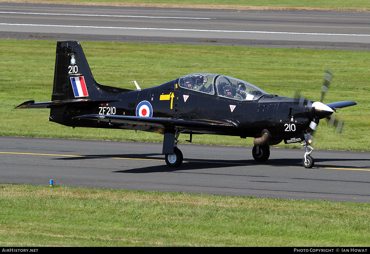 Aircraft Photo of ZF210 | Short S-312 Tucano T1 | UK - Air Force | AirHistory.net #330369