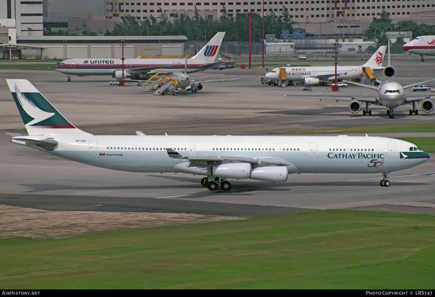 Aircraft Photo of VR-HXB | Airbus A340-313X | Cathay Pacific Airways | AirHistory.net #330398