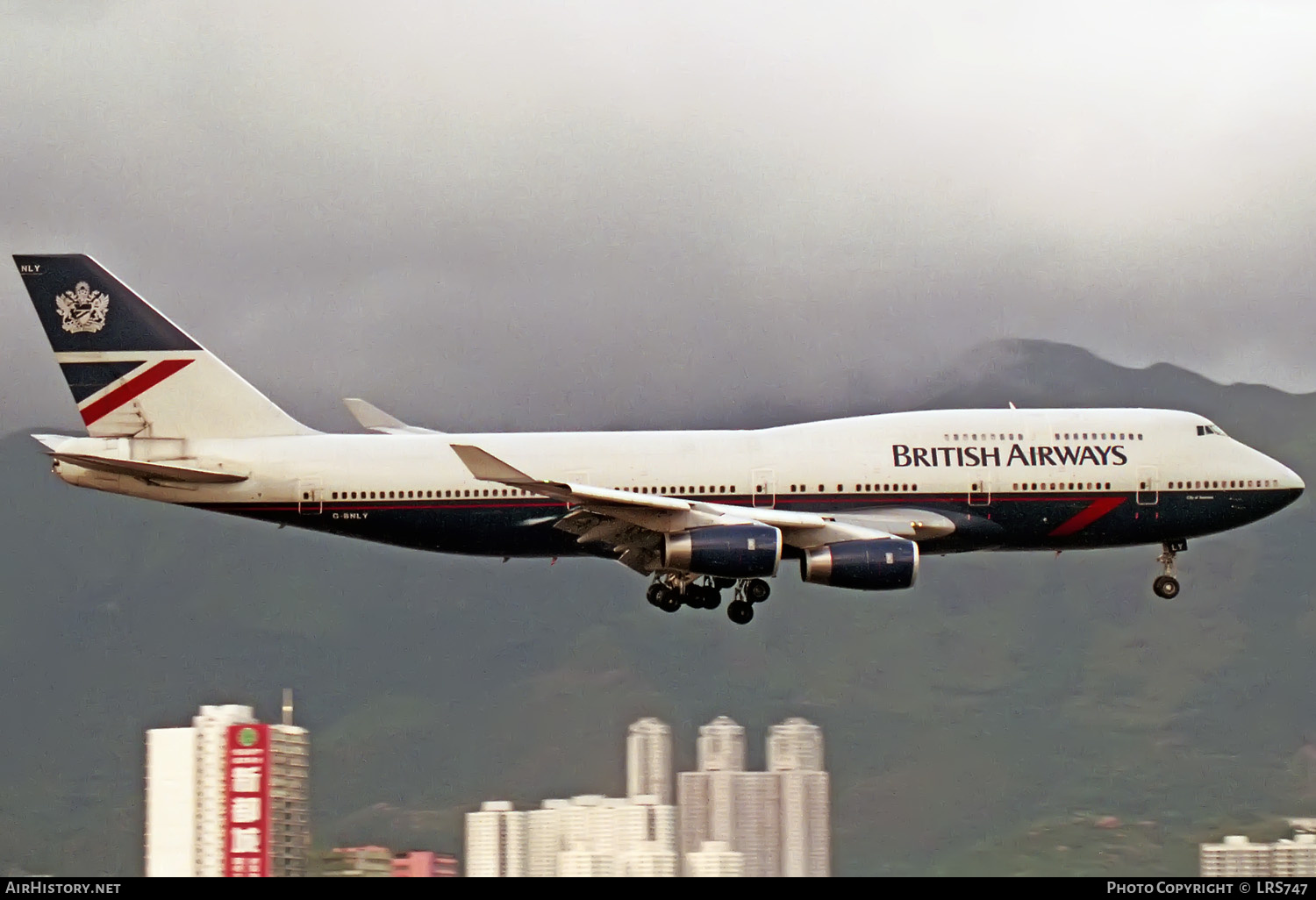 Aircraft Photo of G-BNLY | Boeing 747-436 | British Airways | AirHistory.net #330404