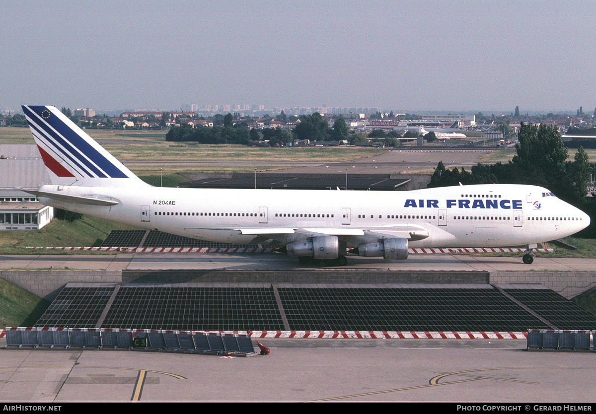 Aircraft Photo of N204AE | Boeing 747-2B4BM | Air France | AirHistory.net #330409