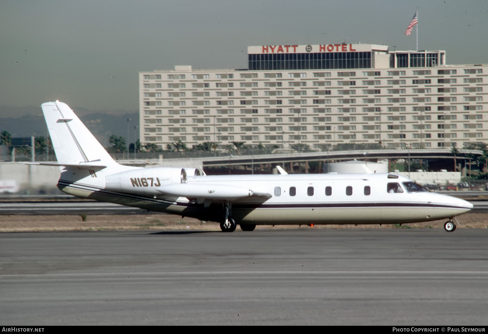 Aircraft Photo of N167J | Israel Aircraft Industries IAI-1124 Westwind 1 | AirHistory.net #330435