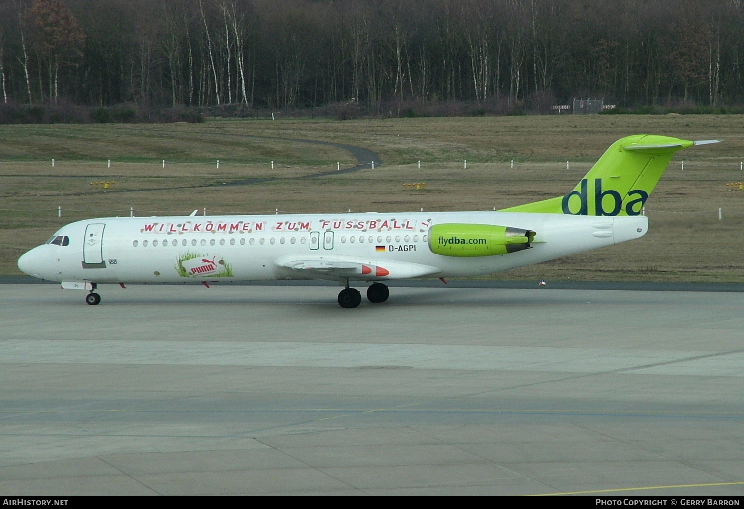 Aircraft Photo of D-AGPI | Fokker 100 (F28-0100) | DBA - Deutsche BA | AirHistory.net #330444