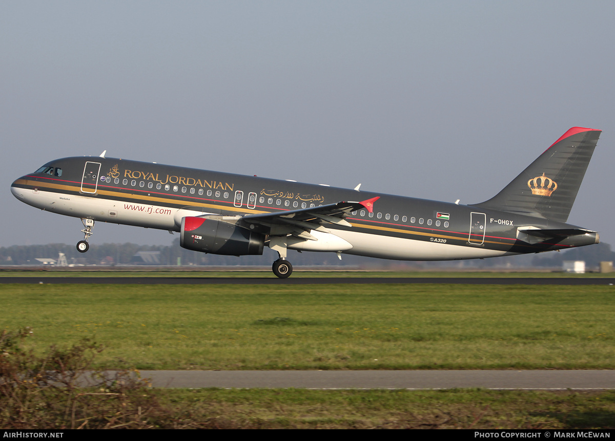Aircraft Photo of F-OHGX | Airbus A320-232 | Royal Jordanian Airlines | AirHistory.net #330448
