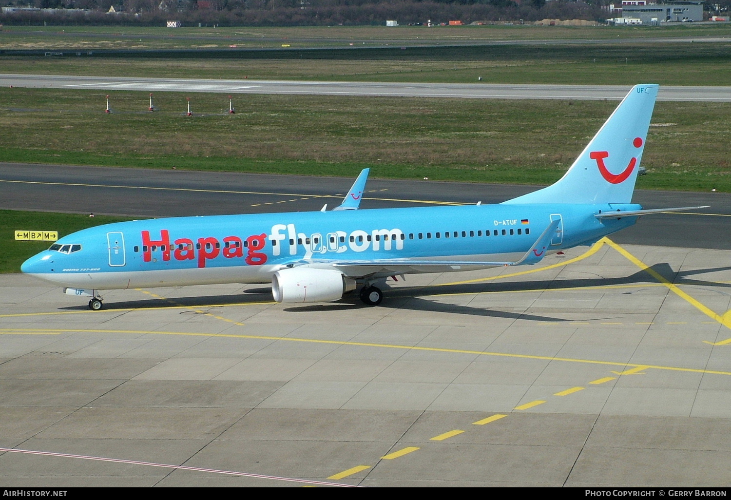 Aircraft Photo of D-ATUF | Boeing 737-8K5 | Hapagfly | AirHistory.net #330456