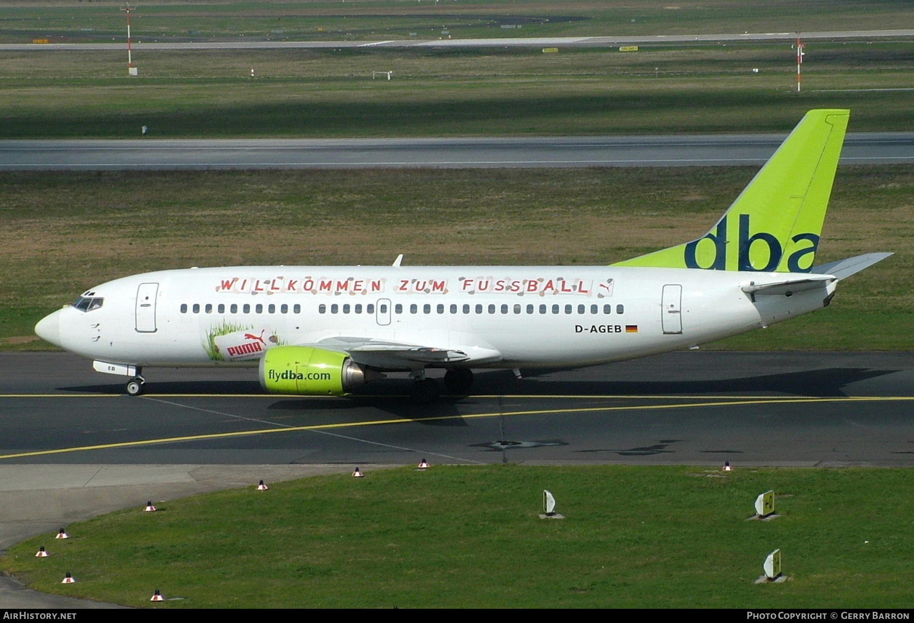 Aircraft Photo of D-AGEB | Boeing 737-322 | DBA - Deutsche BA | AirHistory.net #330467