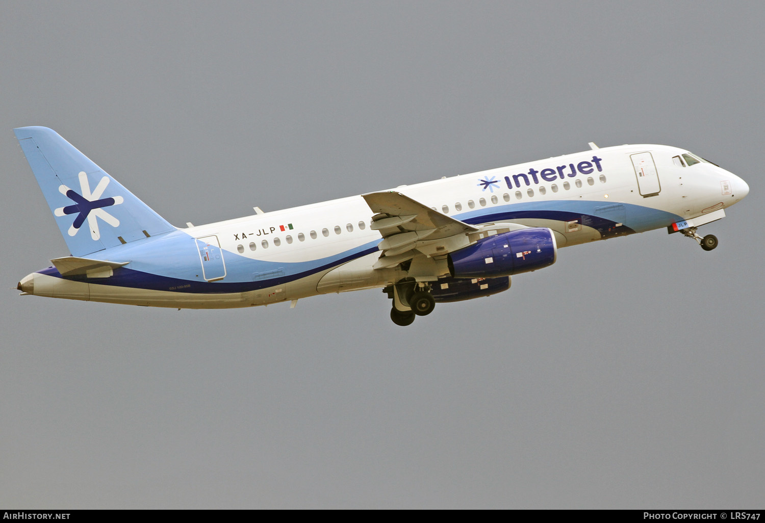 Aircraft Photo of XA-JLP | Sukhoi SSJ-100-95B Superjet 100 (RRJ-95B) | Interjet | AirHistory.net #330476