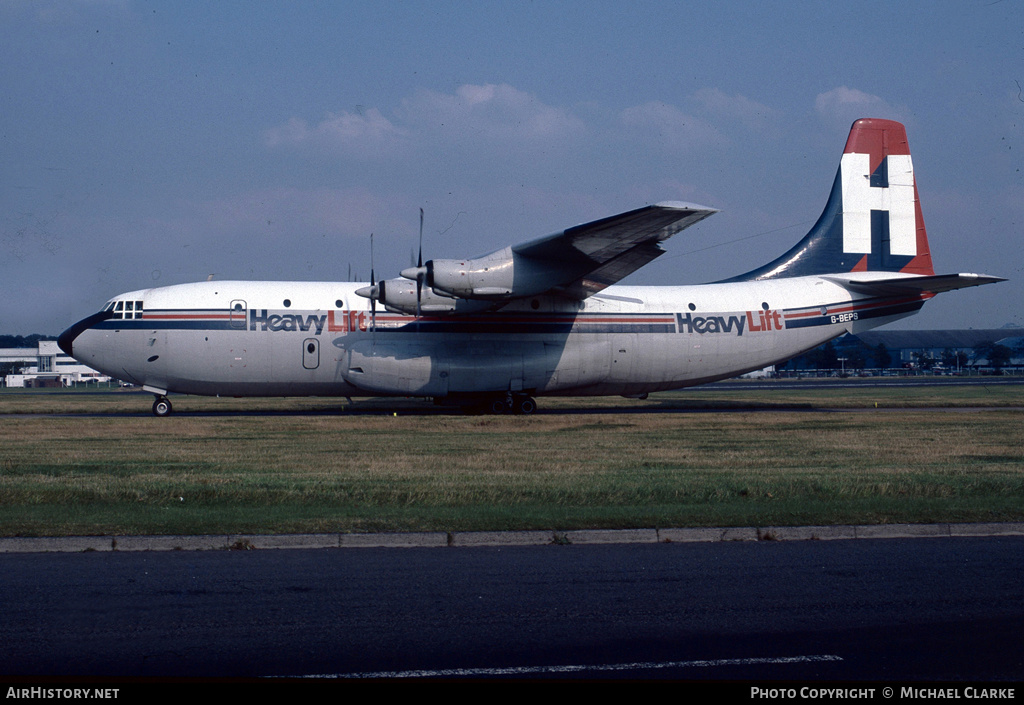 Aircraft Photo of G-BEPS | Short SC.5 Belfast | HeavyLift Cargo Airlines | AirHistory.net #330481