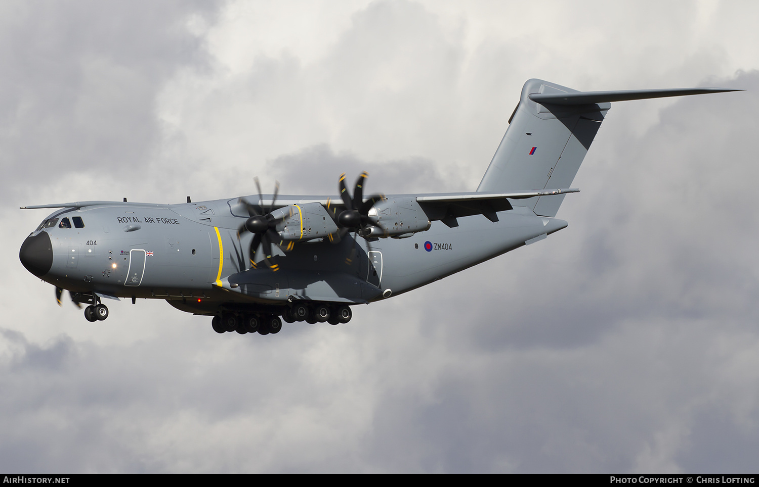 Aircraft Photo of ZM404 | Airbus A400M Atlas C1 | UK - Air Force | AirHistory.net #330484