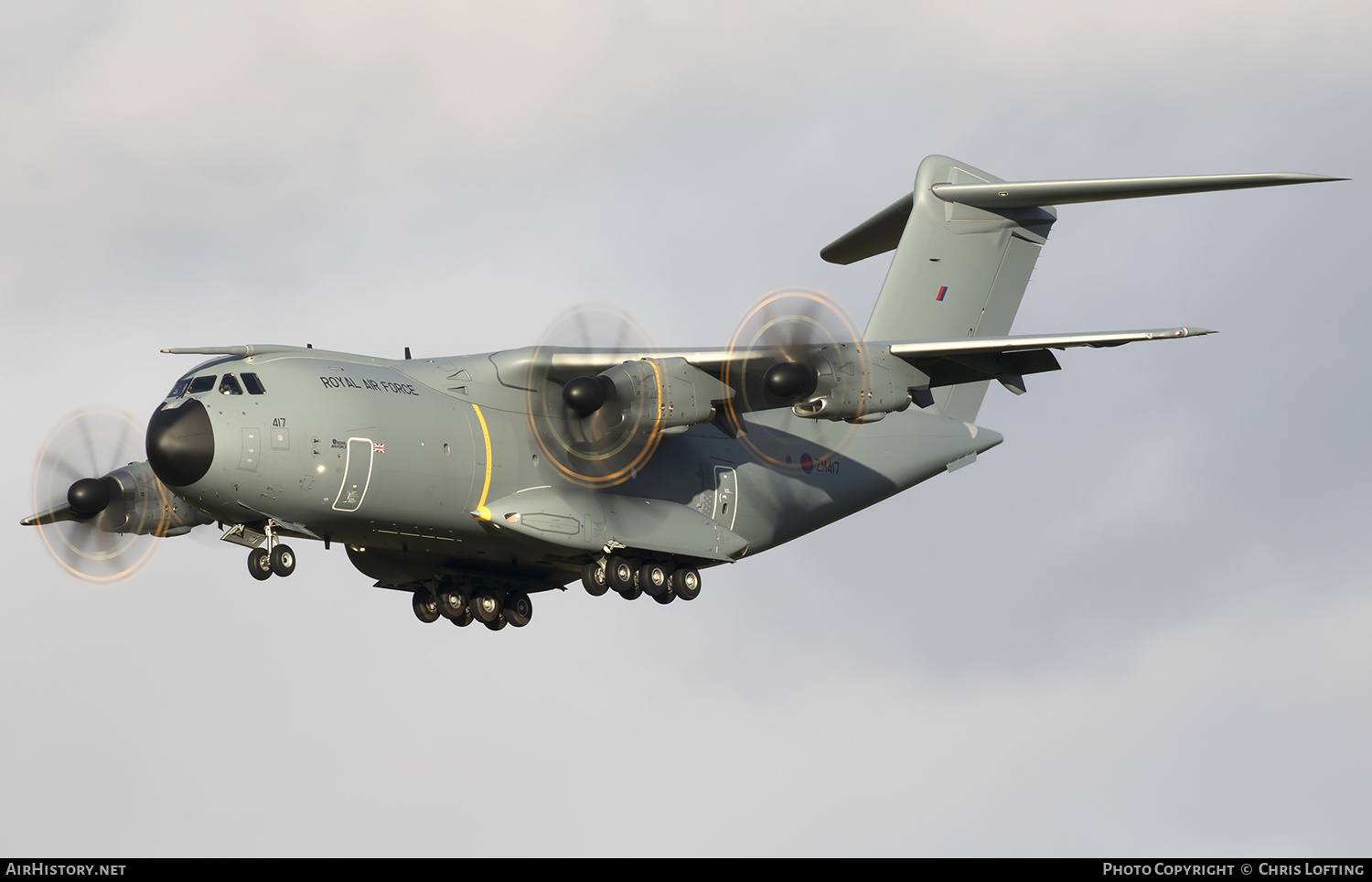 Aircraft Photo of ZM417 | Airbus A400M Atlas C1 | UK - Air Force | AirHistory.net #330493
