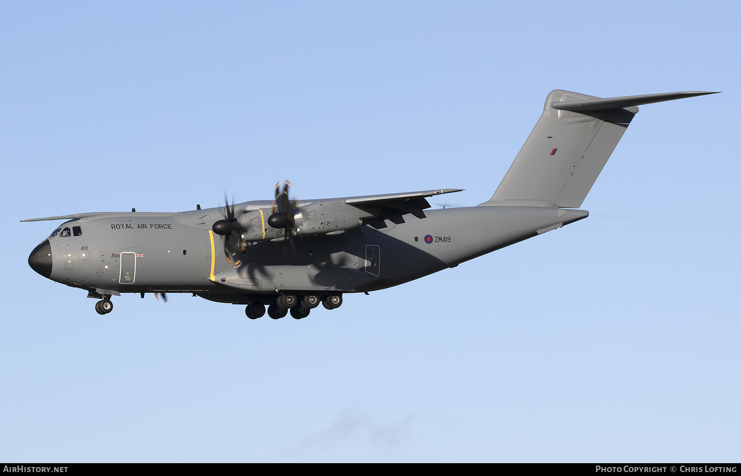 Aircraft Photo of ZM419 | Airbus A400M Atlas C1 | UK - Air Force | AirHistory.net #330503