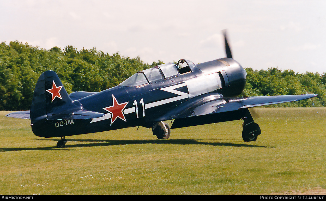 Aircraft Photo of OO-YAK | Let C.11 | Soviet Union - Air Force | AirHistory.net #330505