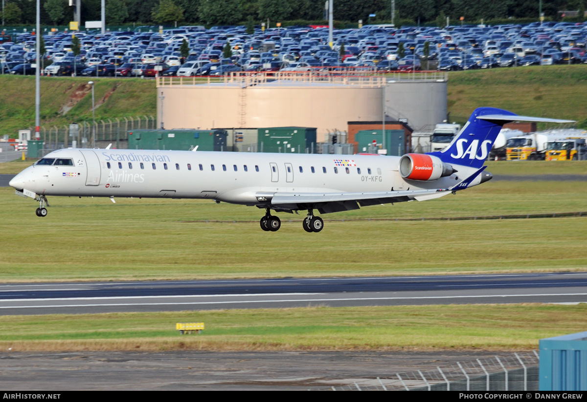 Aircraft Photo of OY-KFG | Bombardier CRJ-900LR (CL-600-2D24) | Scandinavian Airlines - SAS | AirHistory.net #330519