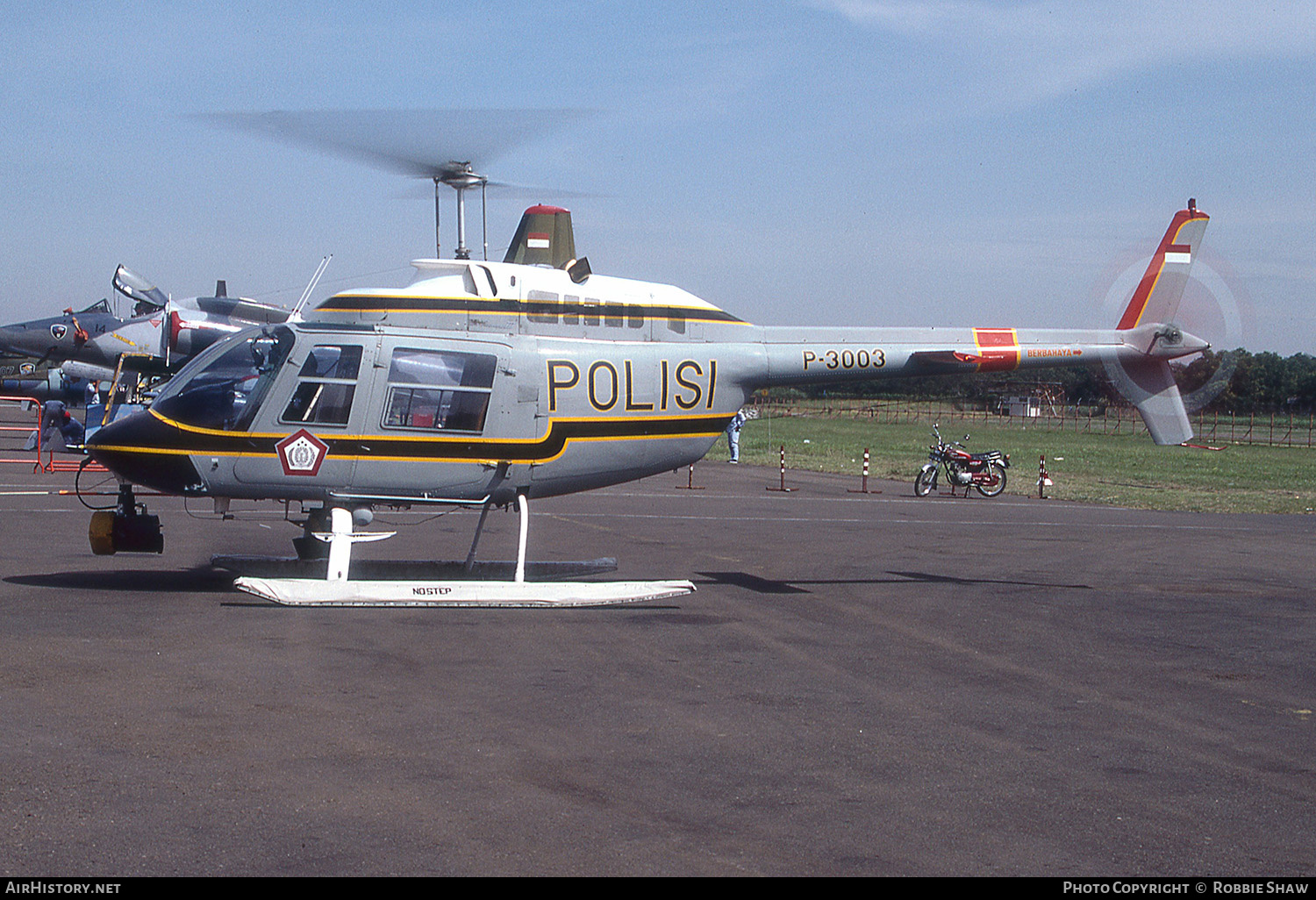 Aircraft Photo of P-3003 | Bell 206B-3 JetRanger III | Indonesia - Police | AirHistory.net #330526