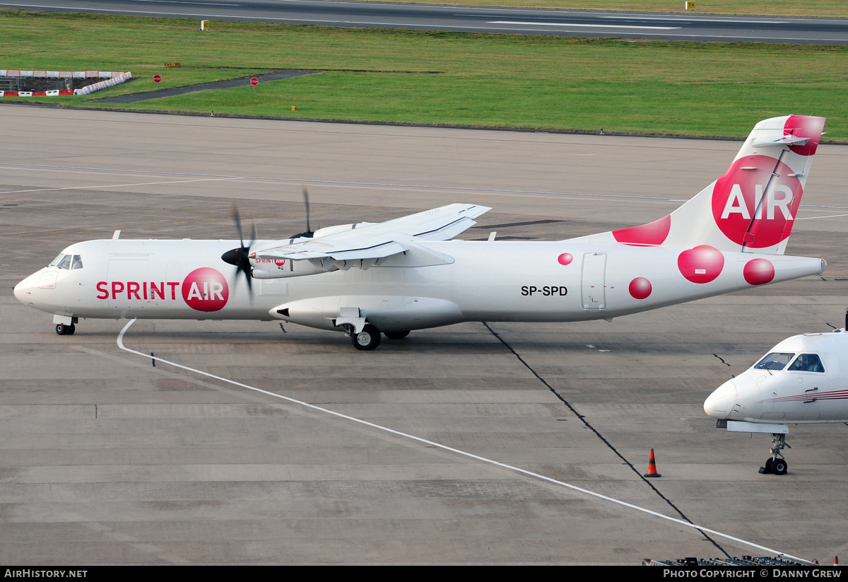 Aircraft Photo of SP-SPD | ATR ATR-72-212/F | Sprint Air | AirHistory.net #330527