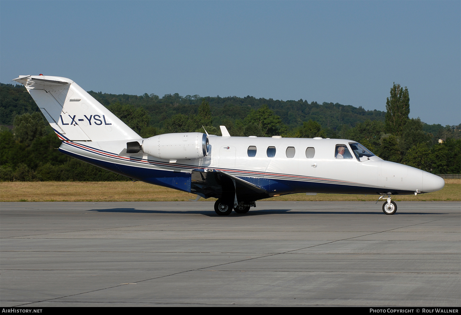 Aircraft Photo of LX-YSL | Cessna 525 CitationJet | AirHistory.net #330548