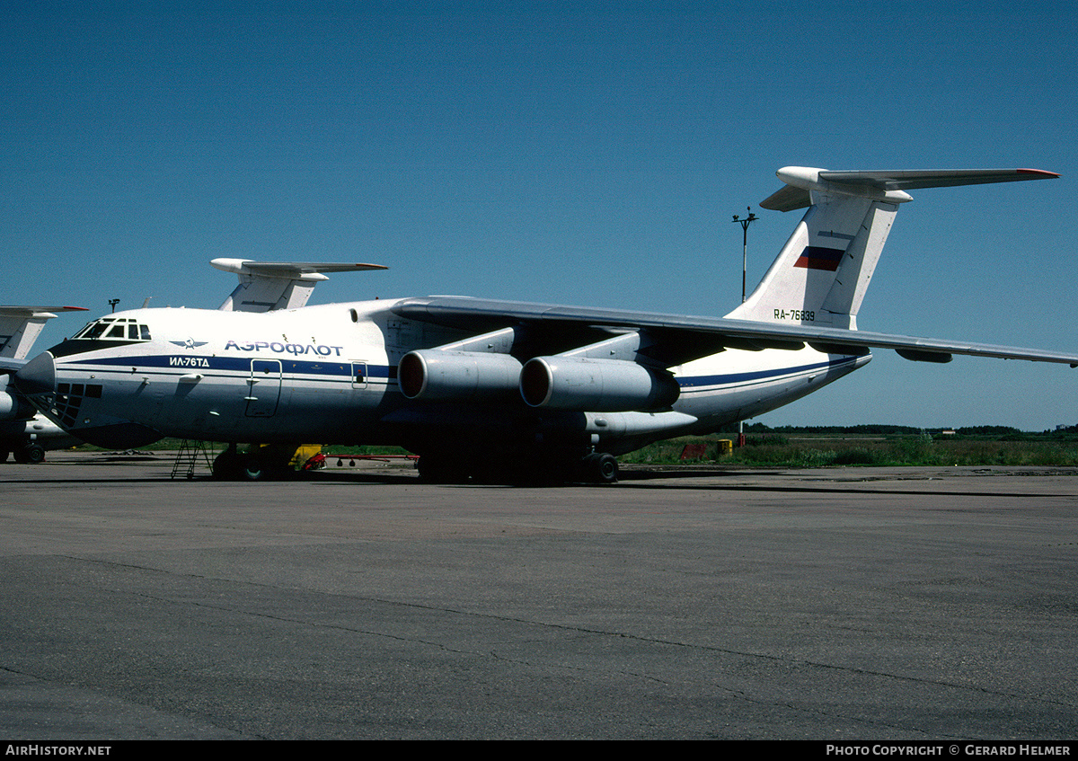 Aircraft Photo of RA-76839 | Ilyushin Il-76TD | Aeroflot | AirHistory.net #330581