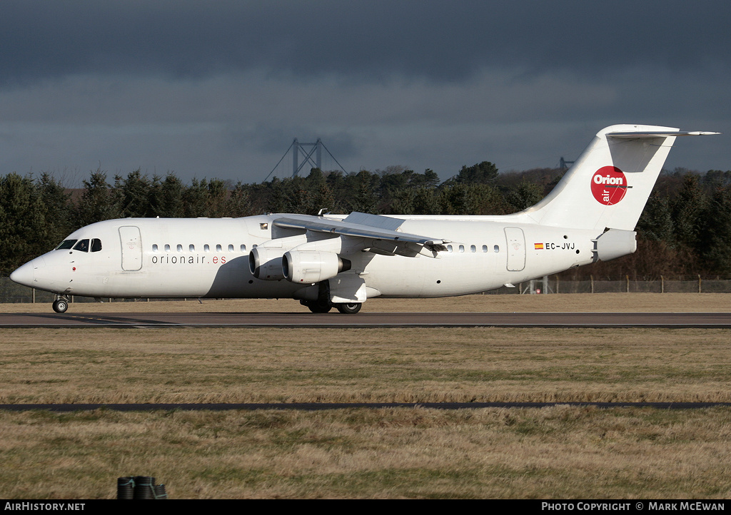 Aircraft Photo of EC-JVJ | British Aerospace BAe-146-300 | Orionair | AirHistory.net #330595