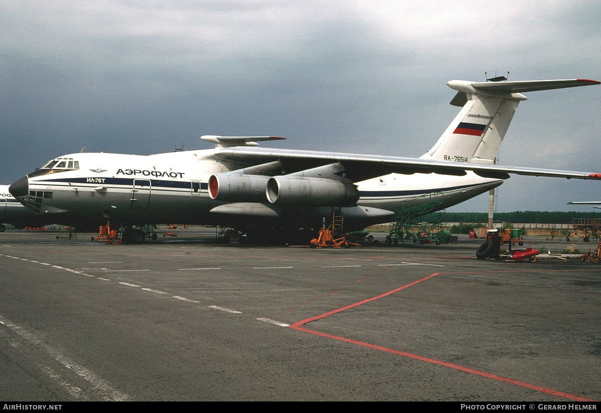 Aircraft Photo of RA-76514 | Ilyushin Il-76T | Aeroflot | AirHistory.net #330599