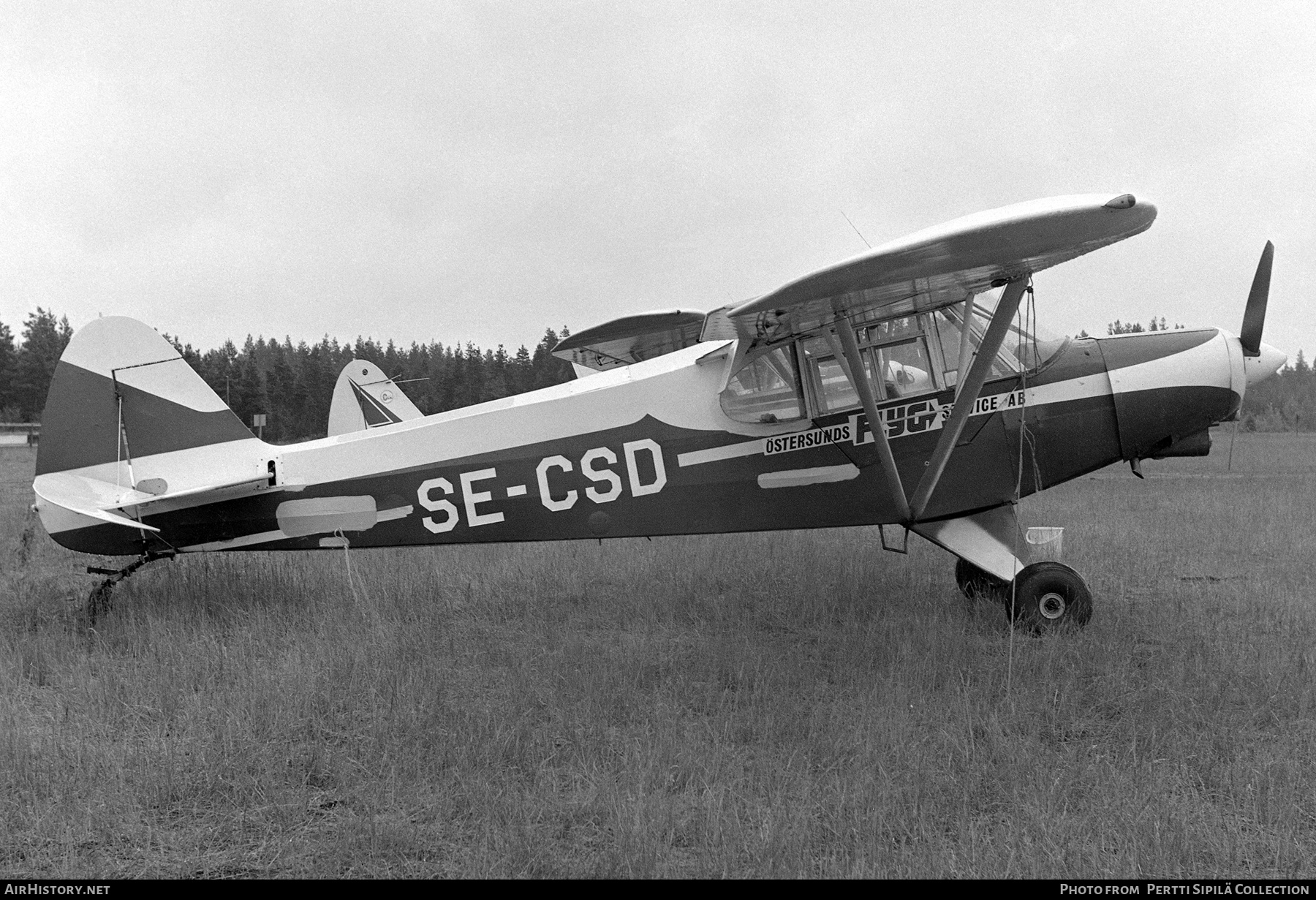 Aircraft Photo of SE-CSD | Piper PA-18-150 Super Cub | Östersunds Flygservice | AirHistory.net #330605