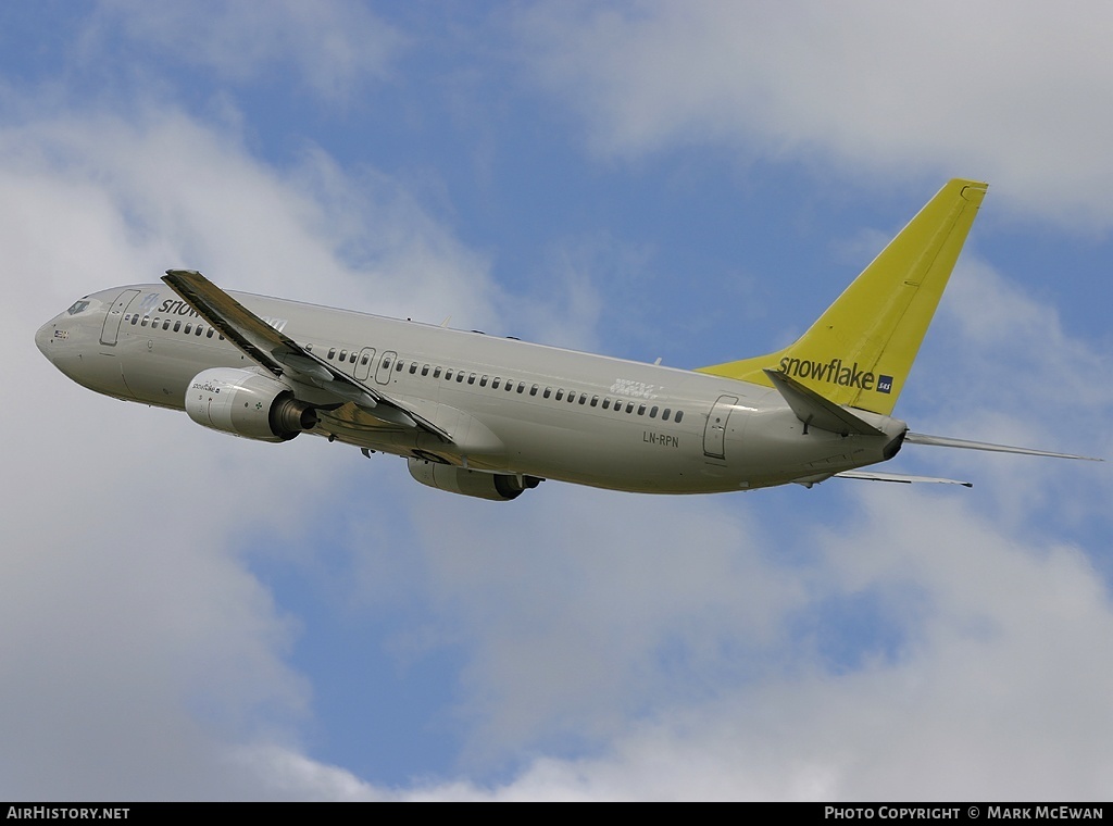 Aircraft Photo of LN-RPN | Boeing 737-883 | Snowflake | AirHistory.net #330610